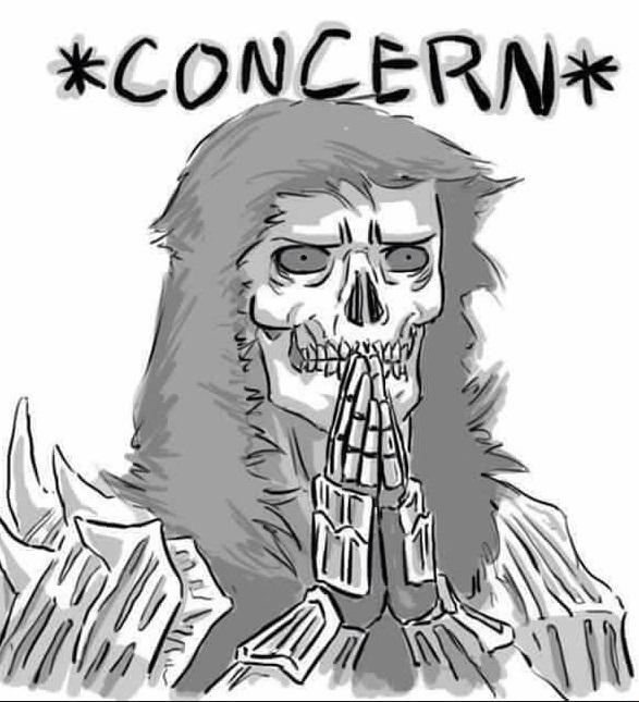 Dark Souls Wraith Concern Meme